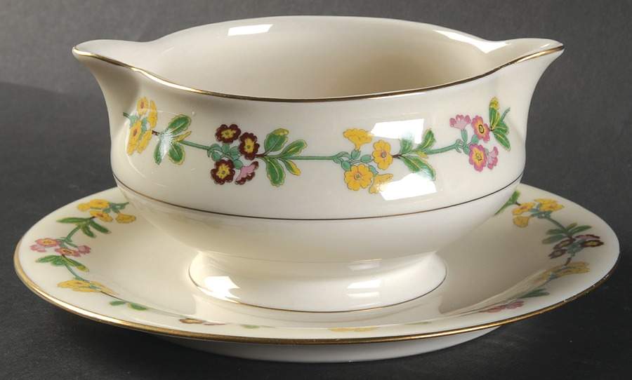Saybrook Gravy Boat with Attached Underplate by Haviland-1