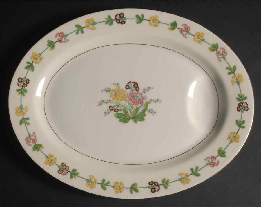 Saybrook 14" Oval Serving Platter by Haviland-1