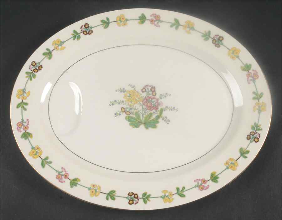 Saybrook 13" Oval Serving Platter by Haviland-1