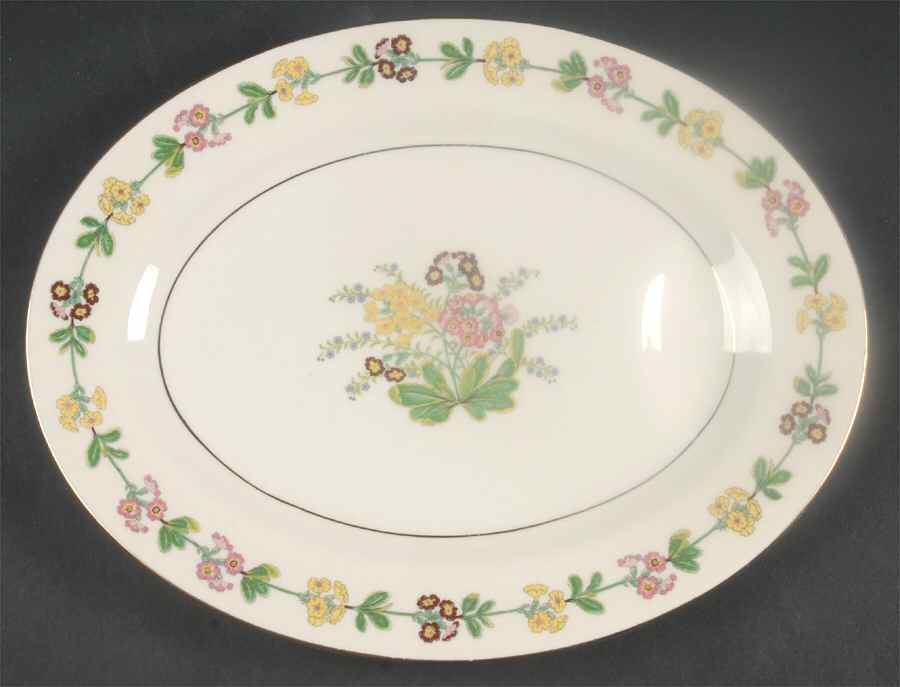 Saybrook 11" Oval Serving Platter by Haviland-1