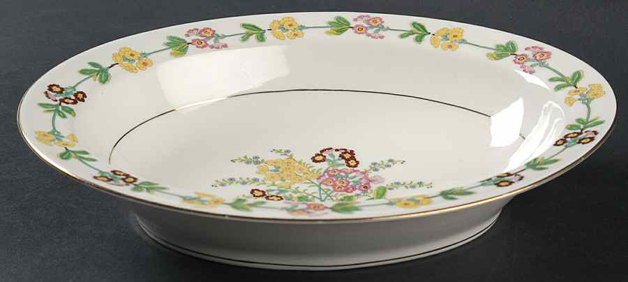 Saybrook 9" Oval Vegetable Bowl by Haviland-1