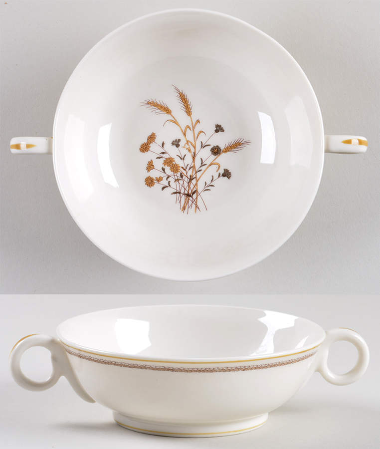 Scandia Footed Cream Soup Bowl by Haviland-1