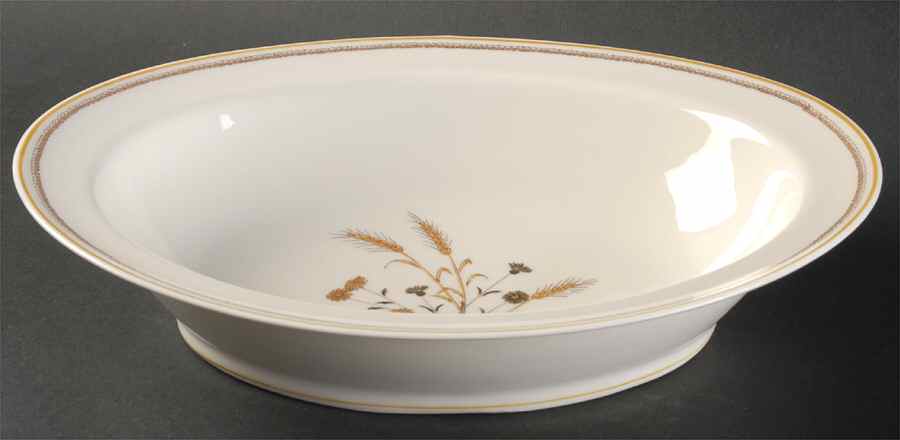 Scandia 9" Oval Vegetable Bowl by Haviland-1
