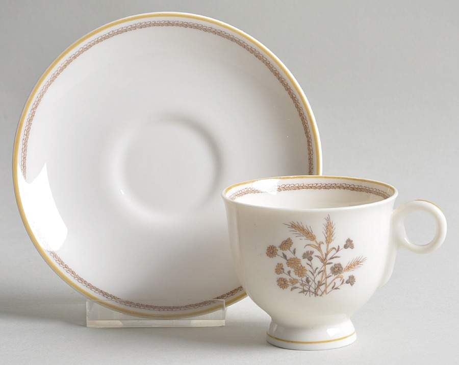 Scandia Footed Demitasse Cup & Saucer Set by Haviland-1