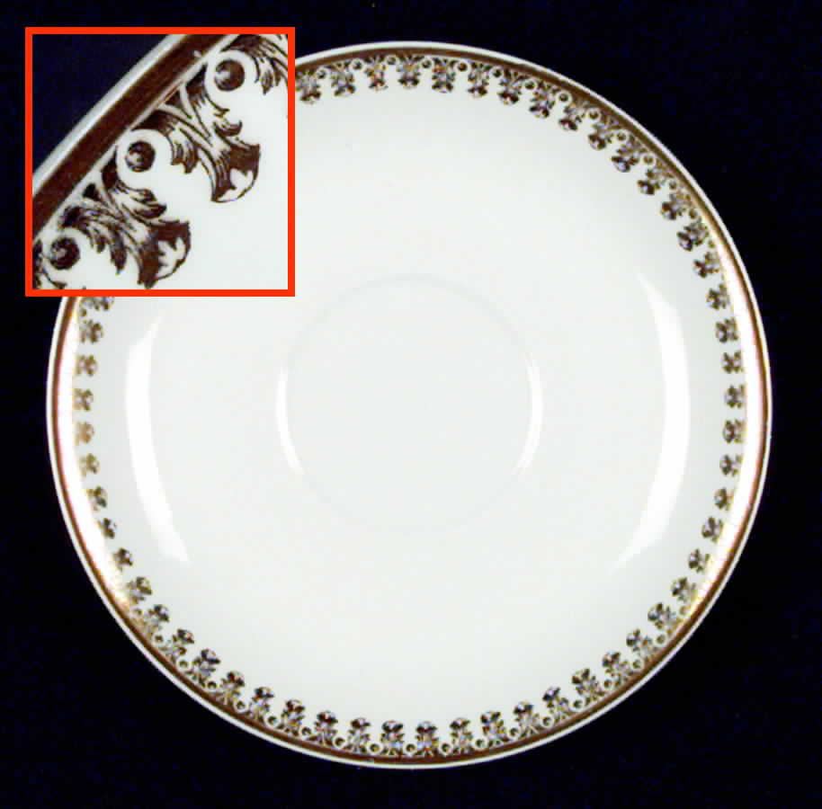 Schleiger 1001 Saucer by Haviland-1