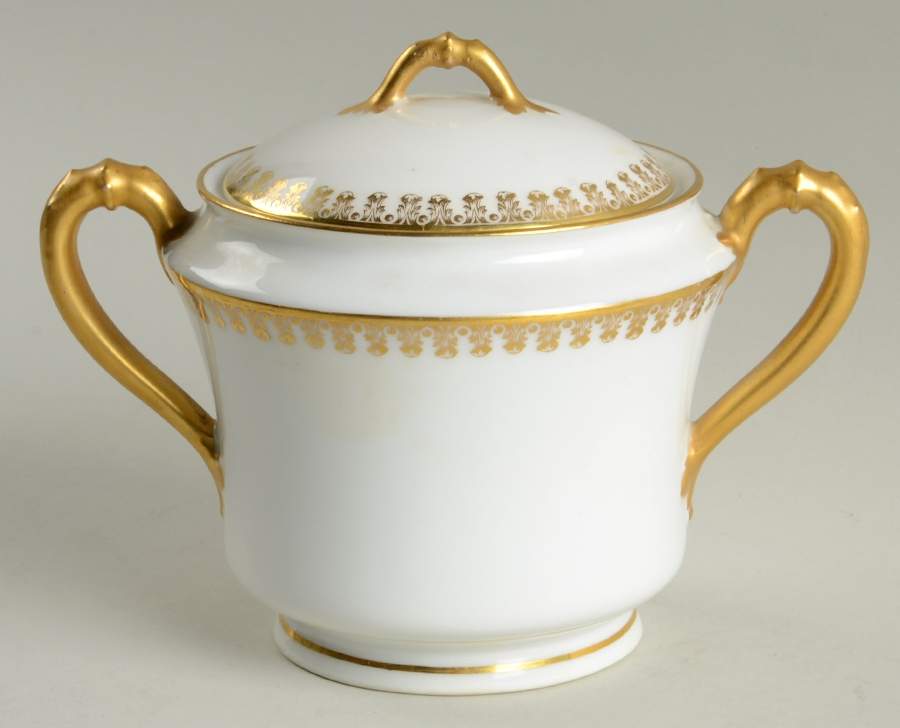 Schleiger 1001 Sugar Bowl & Lid by Haviland-1