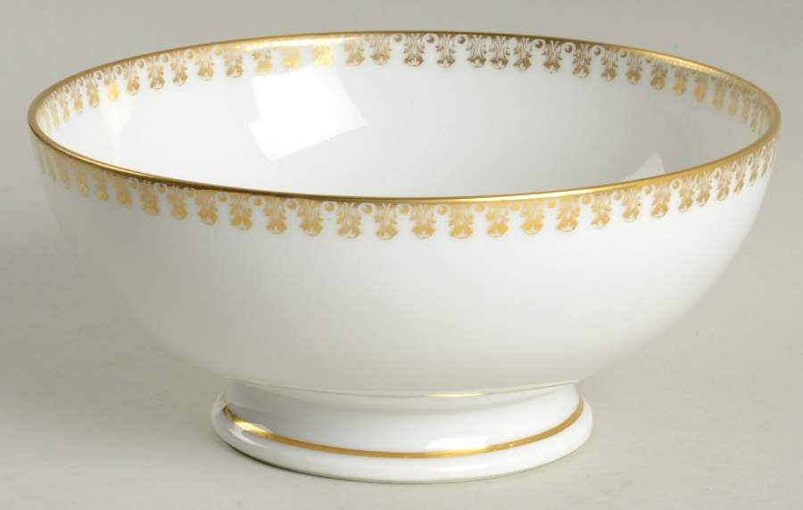 Schleiger 1001 Cranberry Bowl by Haviland-1
