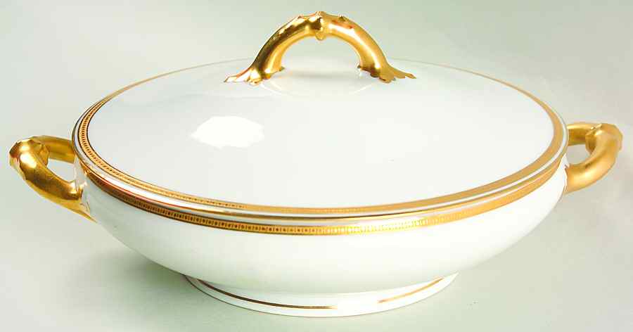Schleiger 100a Round Covered Vegetable by Haviland-1