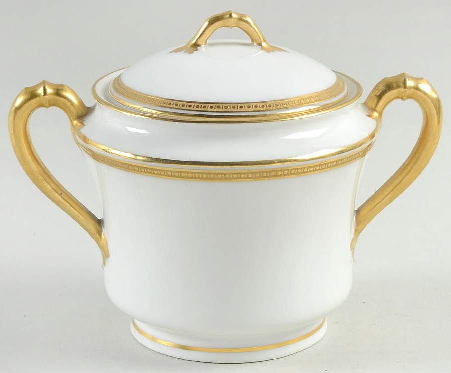 Schleiger 100a Sugar Bowl & Lid by Haviland-1