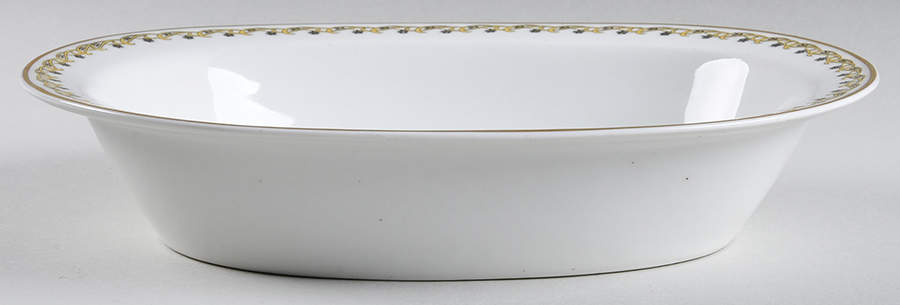 Schleiger 101 10" Oval Vegetable Bowl by Haviland-1