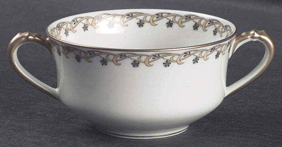 Schleiger 101 Flat Bouillon Cup by Haviland-1