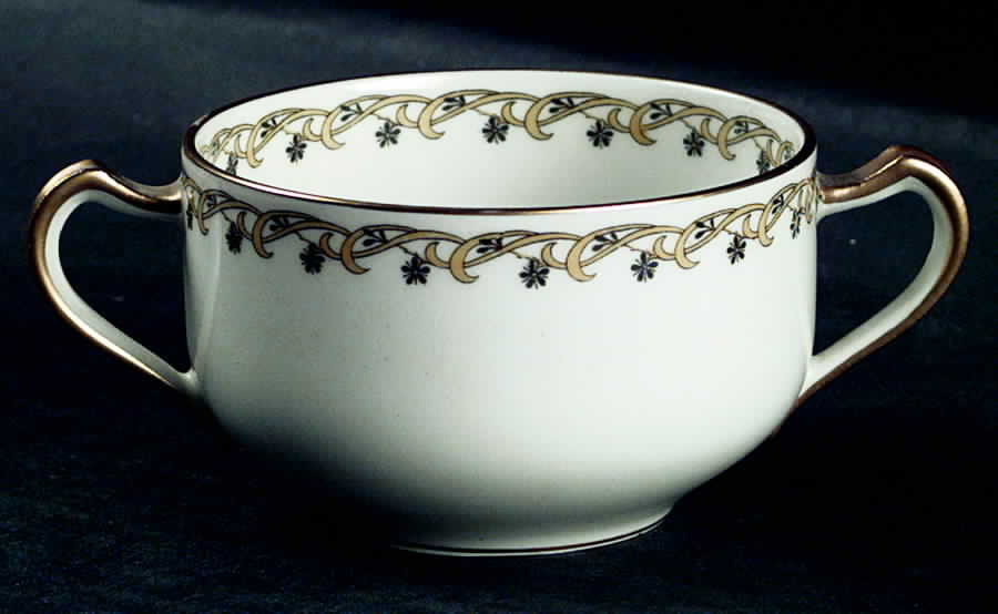 Schleiger 101 Flat Bouillon Cup by Haviland-1