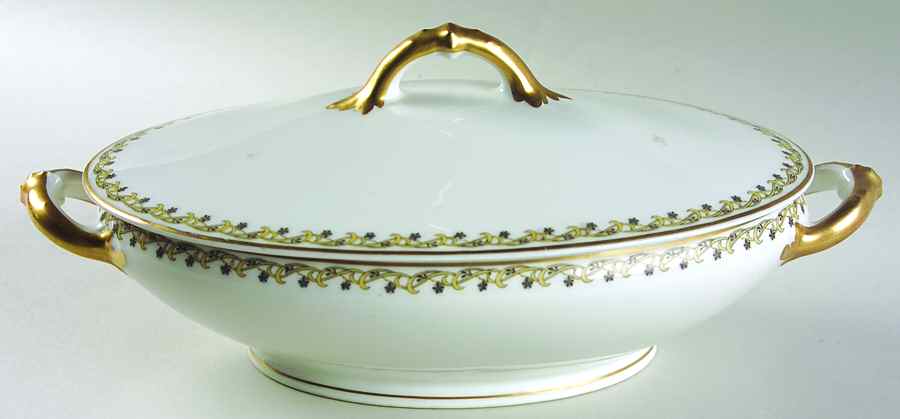 Schleiger 101 Oval Covered Vegetable by Haviland-1