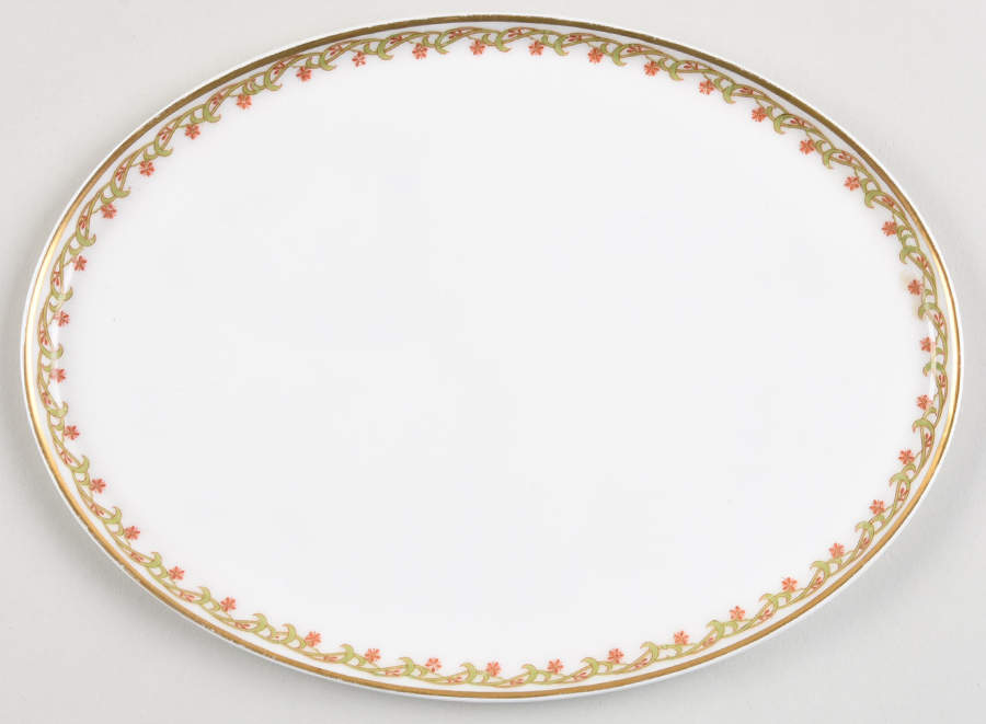 Schleiger 101A 9" Oval Tray by Haviland-1