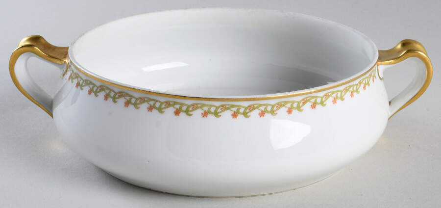 Schleiger 101A Round Vegetable No Lid by Haviland-1