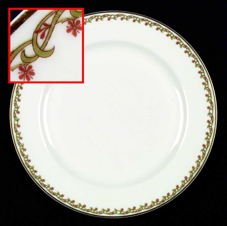 Schleiger 101A Dinner Plate by Haviland-1