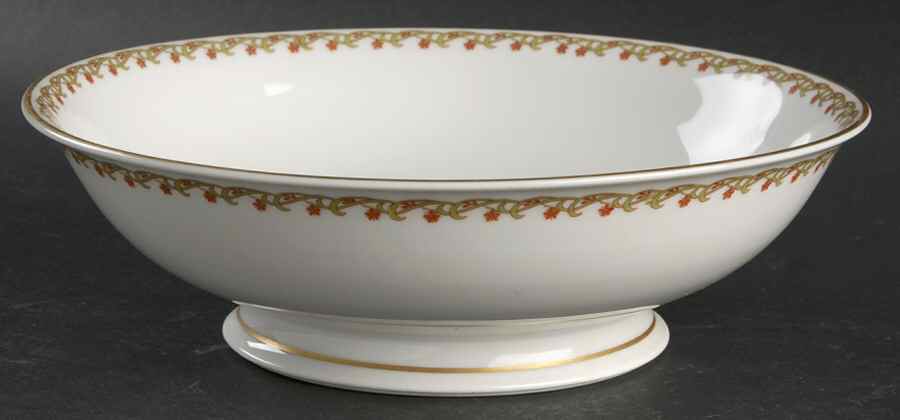 Schleiger 101A 9" Round Vegetable Bowl by Haviland-1