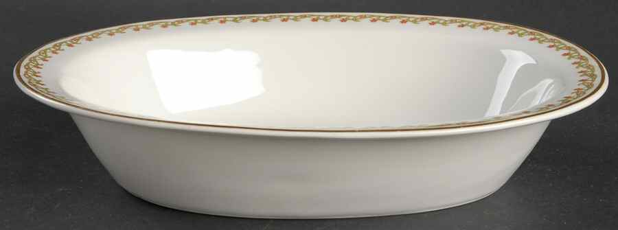 Schleiger 101A 10" Oval Vegetable Bowl by Haviland-1