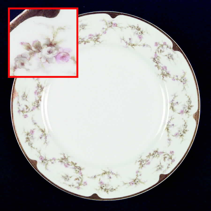 Schleiger 1020a Dinner Plate by Haviland-1