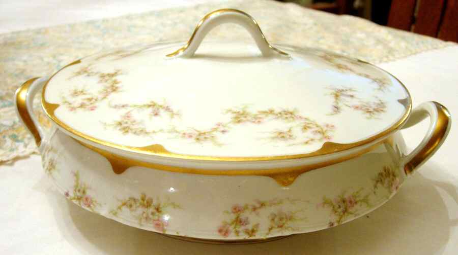 Schleiger 1020a Round Covered Vegetable by Haviland-1