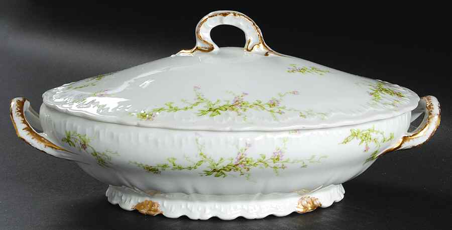 Schleiger 1024B Oval Covered Vegetable by Haviland-1