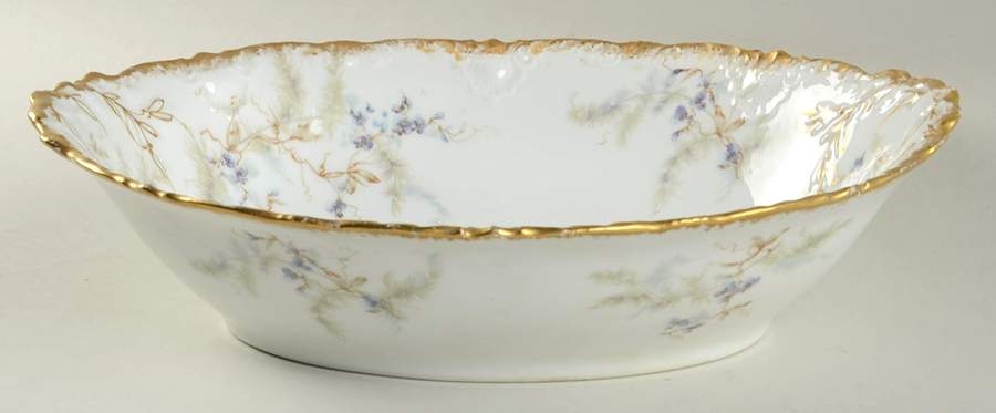 Schleiger 1026b 11" Oval Vegetable Bowl by Haviland-1