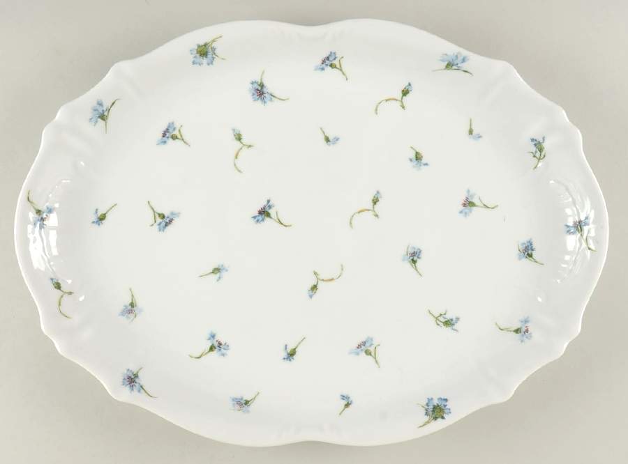 Schleiger 1029a 20" Oval Serving Platter by Haviland-1