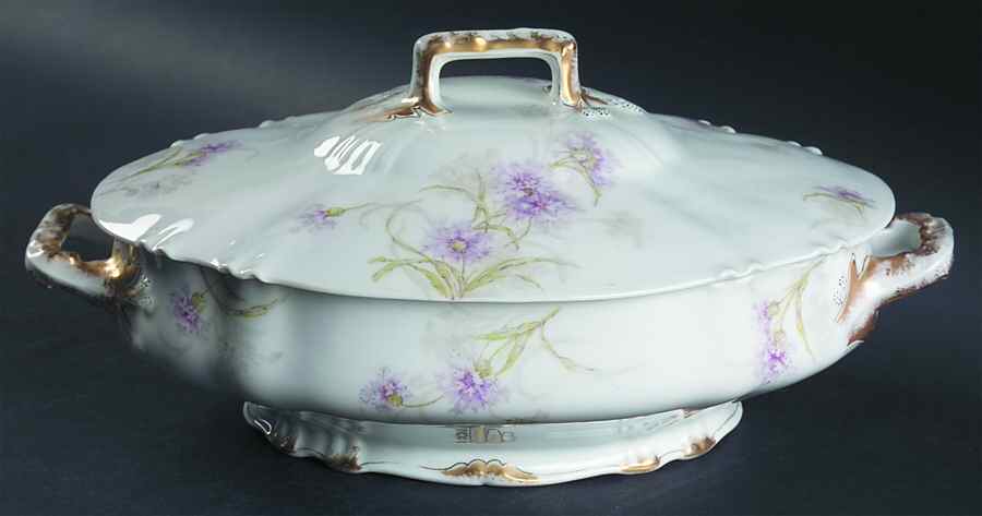 Schleiger 1035 Oval Covered Vegetable by Haviland-1