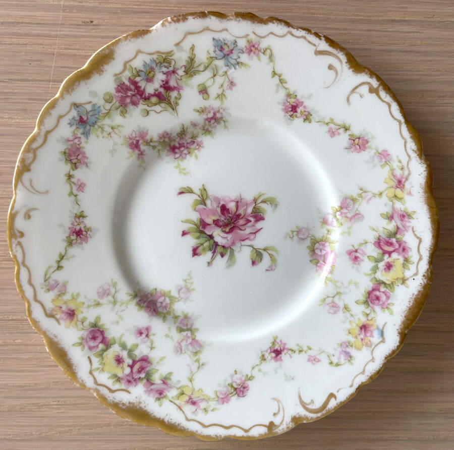 Schleiger 1053 Saucer for Ramekin by Haviland-1