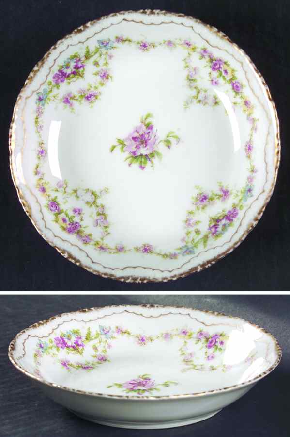 Schleiger 1053 Fruit/Dessert (Sauce) Bowl by Haviland-1