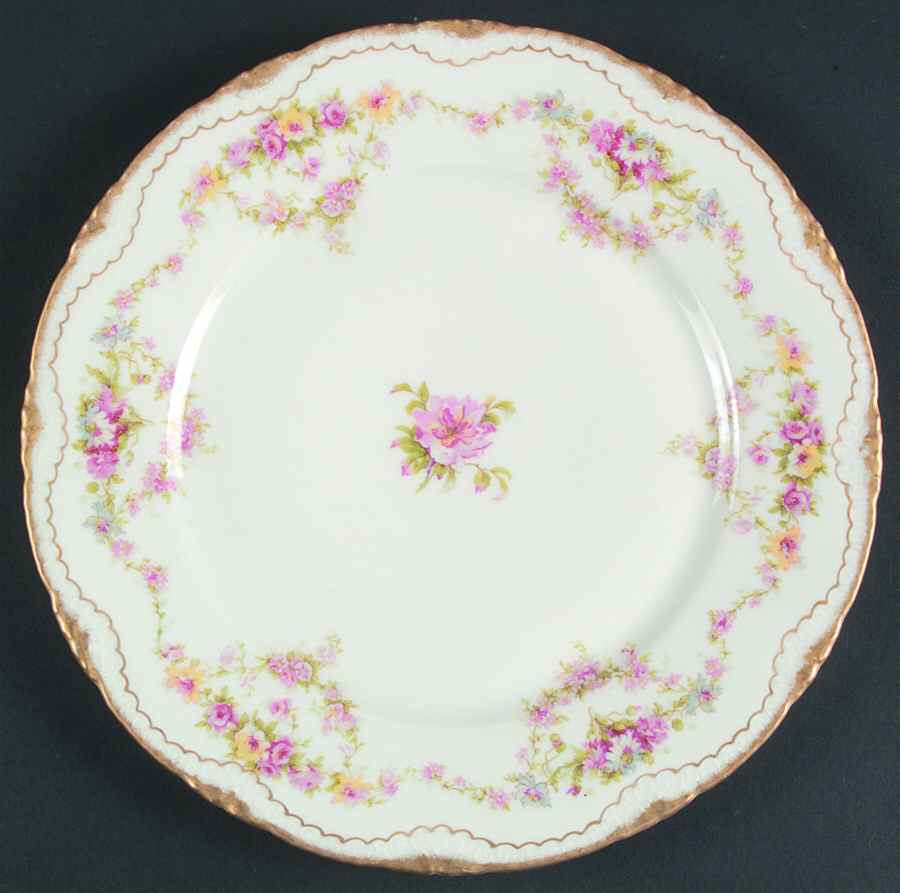 Schleiger 1053 Dinner Plate by Haviland-1