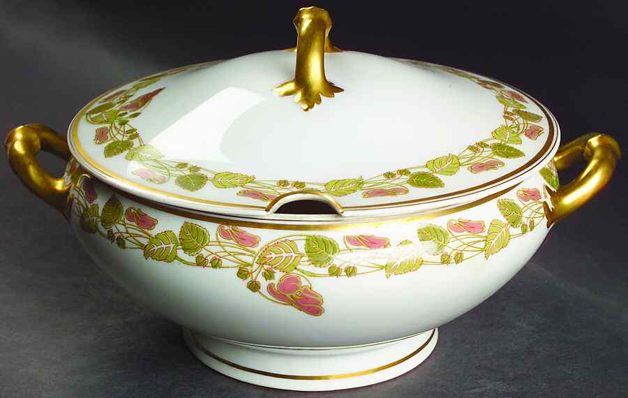 Schleiger 106 Tureen &  Lid by Haviland-1