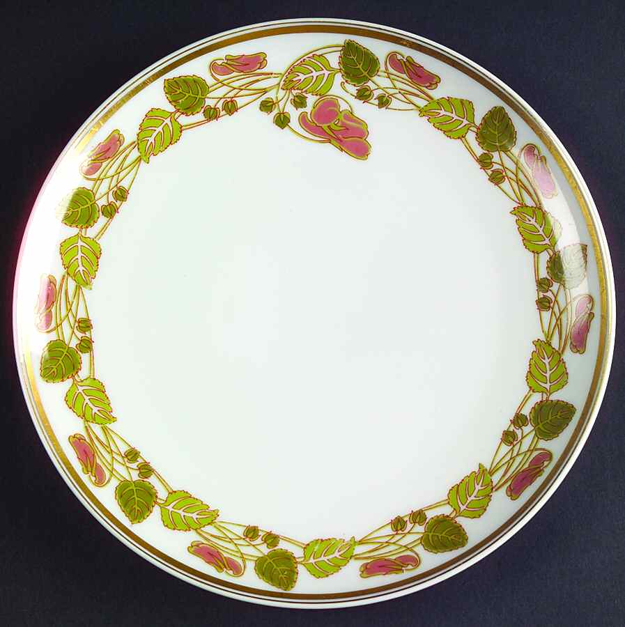 Schleiger 106 Coupe Salad Plate by Haviland-1