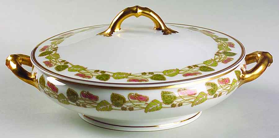 Schleiger 106 Round Covered Vegetable by Haviland-1