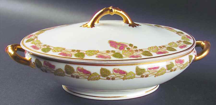 Schleiger 106 Oval Covered Vegetable by Haviland-1