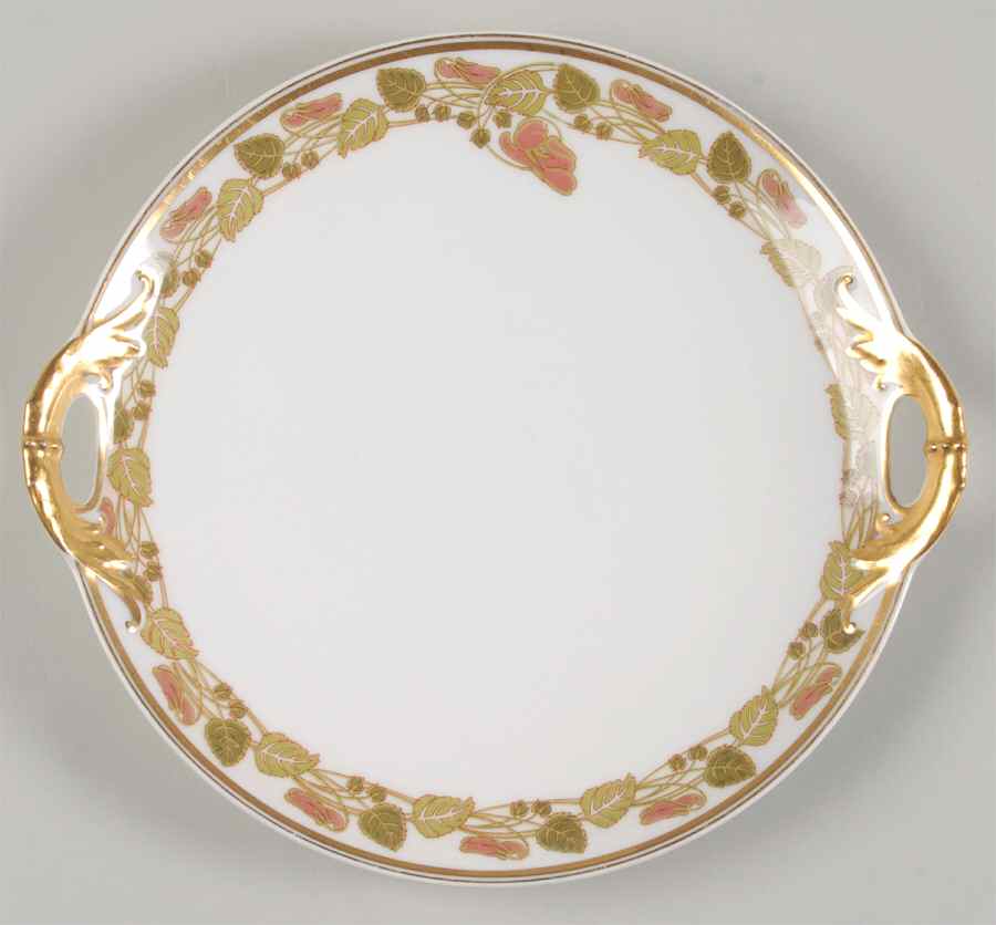 Schleiger 106 Handled Cake Plate by Haviland-1