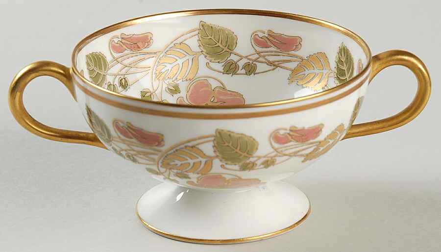 Schleiger 106 Footed Bouillon Cup by Haviland-1