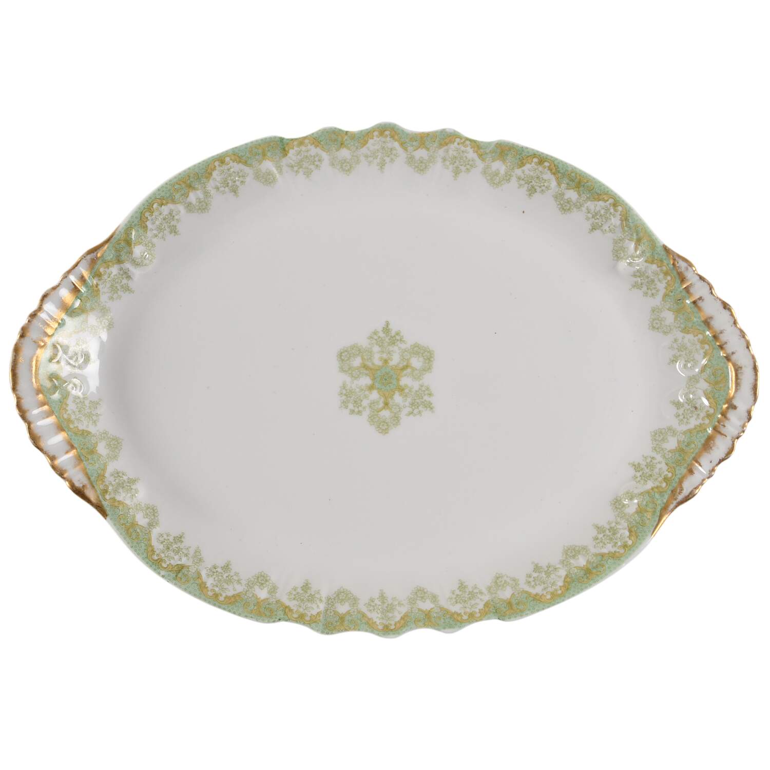 Schleiger 1061 14" Oval Serving Platter by Haviland-1