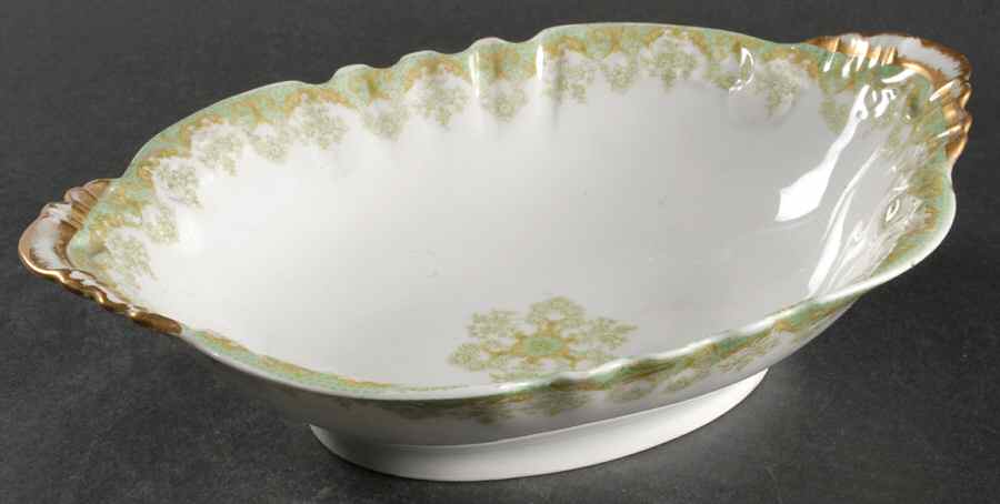 Schleiger 1061 10" Oval Vegetable Bowl by Haviland-1