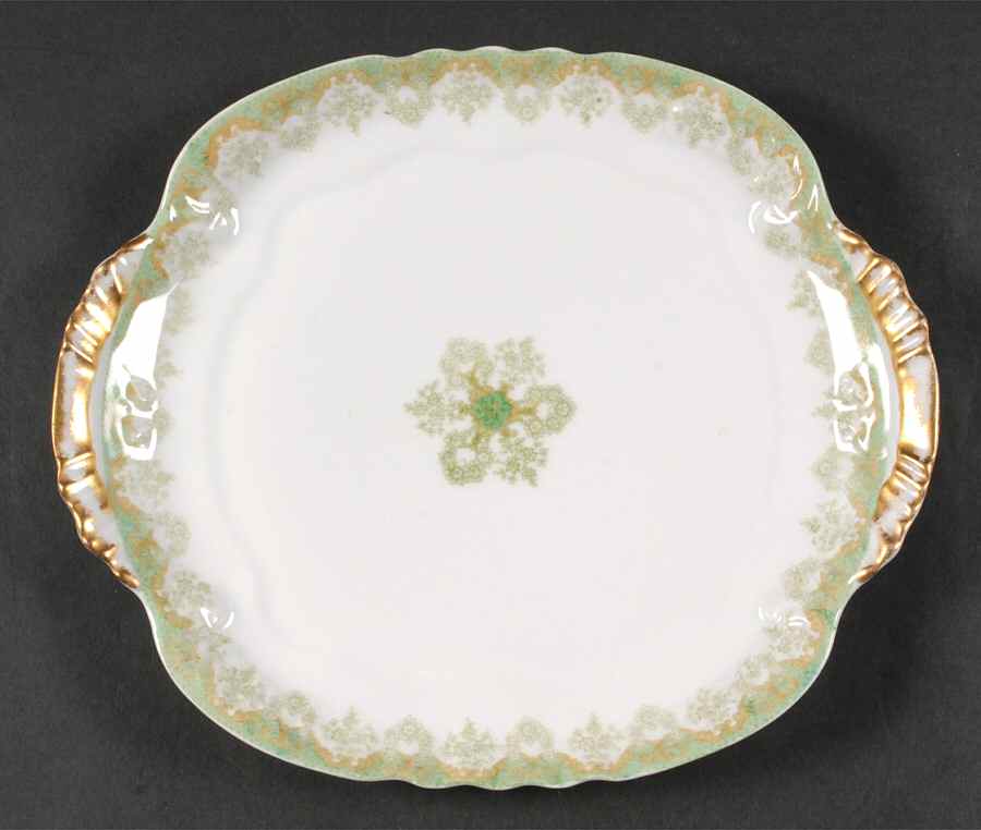 Schleiger 1061 Square Handled Cake Plate by Haviland-1
