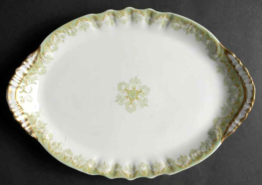 Schleiger 1061 13" Oval Serving Platter by Haviland-1