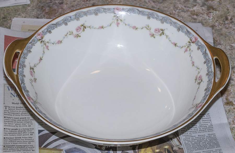 Schleiger 1063 9" Round Vegetable Bowl by Haviland-1