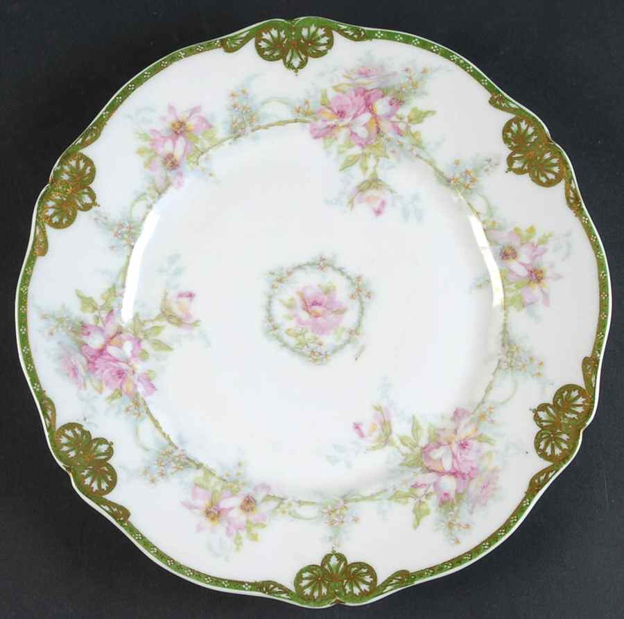 Schleiger 1067a Luncheon Plate by Haviland-1