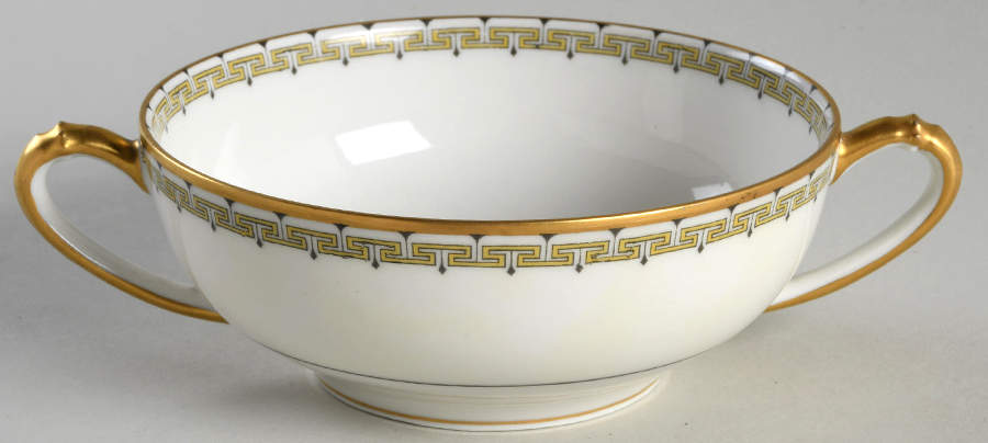Schleiger 107 Flat Cream Soup Bowl by Haviland-1