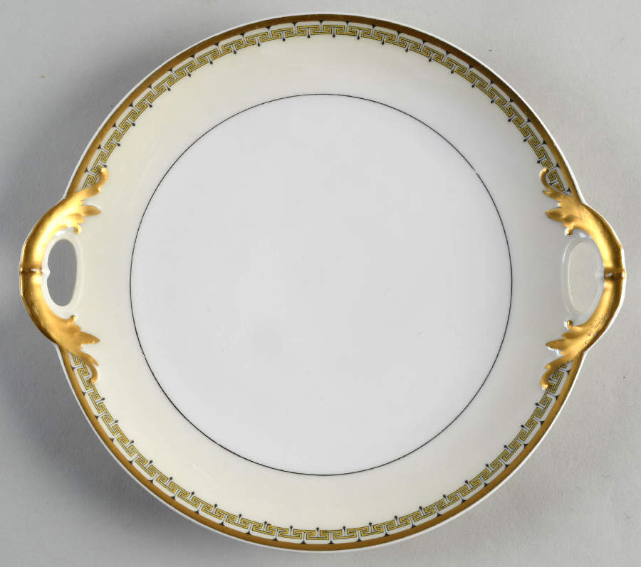 Schleiger 107 Handled Cake Plate by Haviland-1