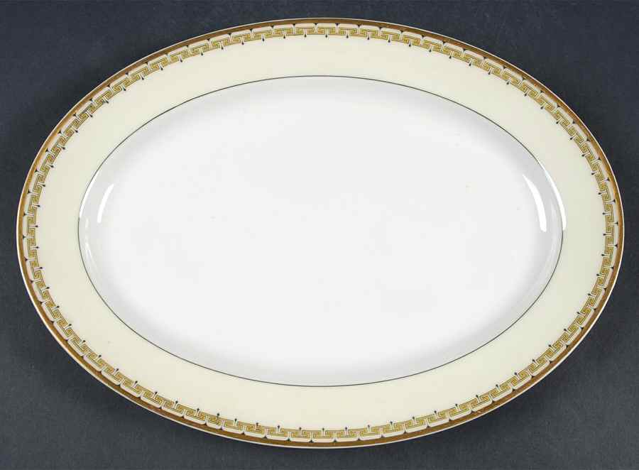 Schleiger 107 11" Oval Serving Platter by Haviland-1