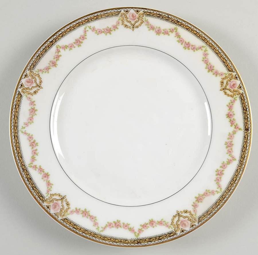 Schleiger 1073 Luncheon Plate by Haviland-1