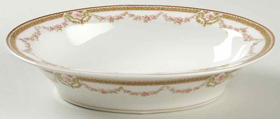 Schleiger 1073A 8" Oval Vegetable Bowl by Haviland-1
