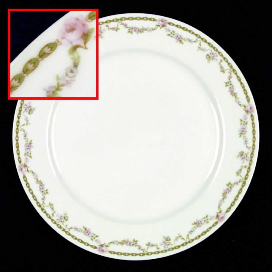 Schleiger 1075 Dinner Plate by Haviland-1
