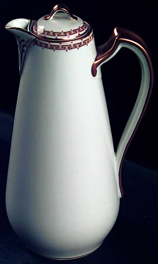 Schleiger 107b Chocolate Pot & Lid by Haviland-1